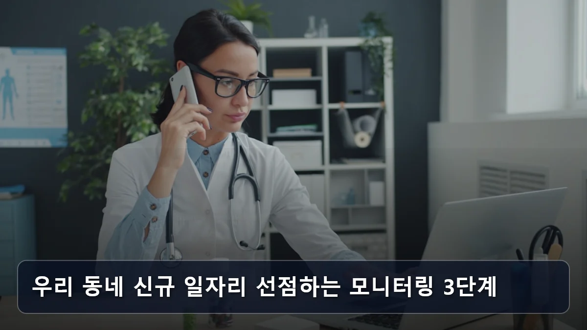 6.3 지방선거 '시니어 일자리 1만 개' 공약 분석: 우리 동네 신규 일자리 선점하는 지역별 공고 모니터링 전략 4 우리 동네 신규 일자리 선점하는 모니터링 3단계 관련 이미지