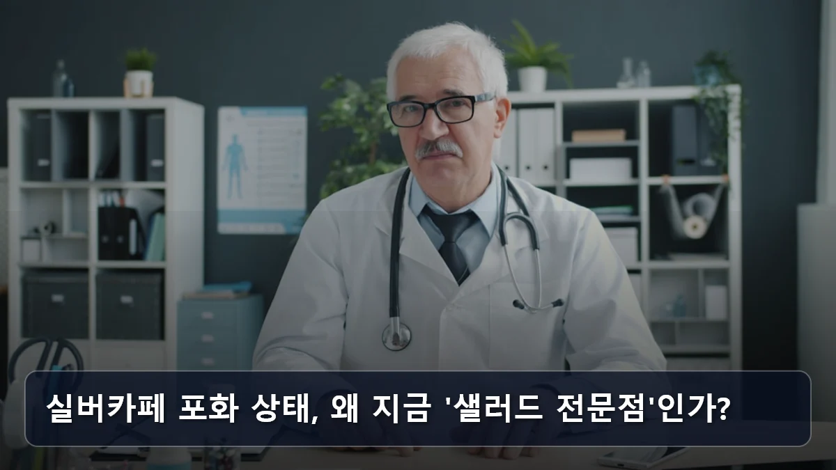 실버카페 포화 상태, 왜 지금 '샐러드 전문점'인가? 관련 이미지
