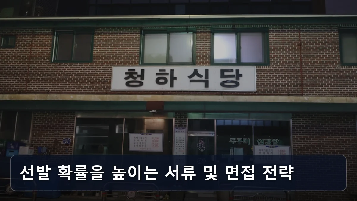 내 집에서 출근하는 '인큐베이팅 하우스': 대구 남구발(發) 주거·일자리 결합형 신모델 입주 및 선발 공략법 3 선발 확률을 높이는 서류 및 면접 전략 관련 이미지